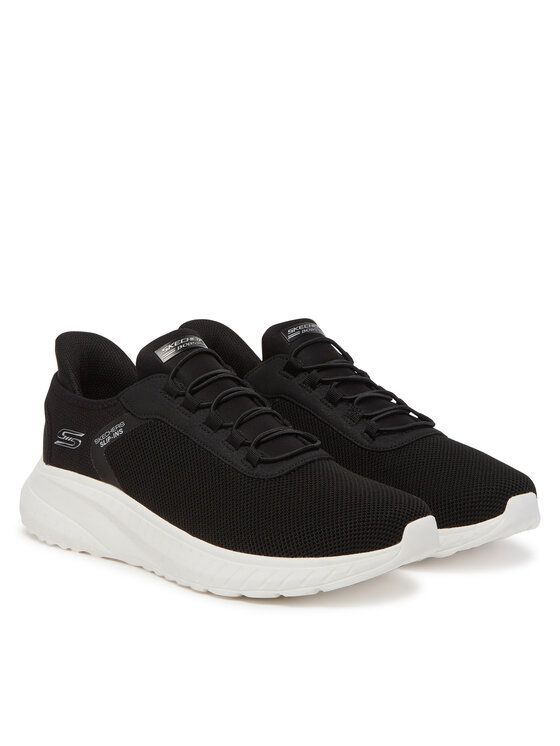 Skechers Skechers Sneakersy Bobs Squad Chaos-Tough Walk 118303/BLK Czarny