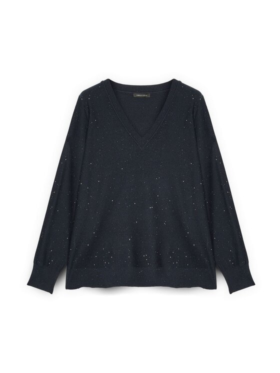 Fiorella Rubino Fiorella Rubino Maglione M785L008184N034 Blu Regular Fit