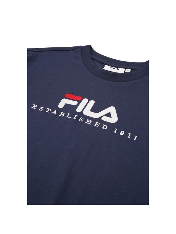 Fila Fila T-shirt Valsera Regular Logo T-shirt Blu scuro Regular Fit