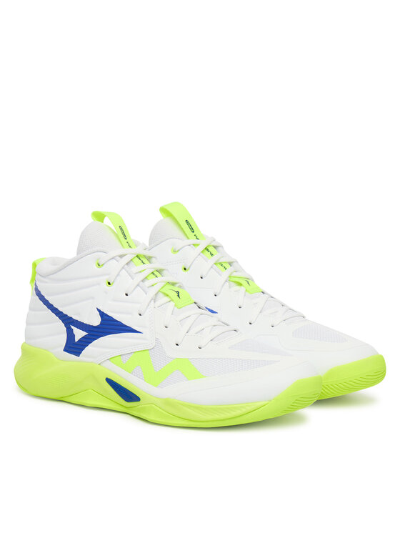 Mizuno Mizuno Batai uždaroms aikštelėms Wave Momentum Pro Mid V1GA2545 39 Balta