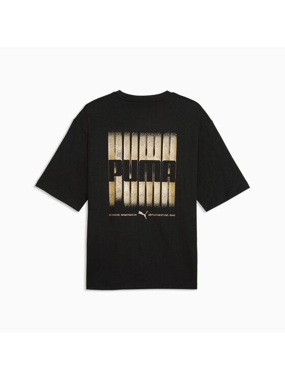 Puma Puma T-Shirt 694362 Czarny Regular Fit