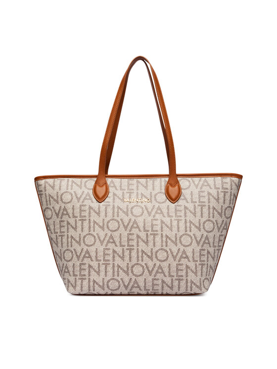 Valentino Geantă Logo VBSA1F02 Bej