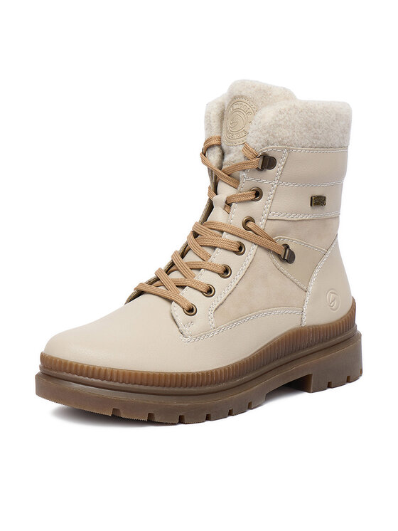Remonte Remonte Schnürschuhe CEO-D0C77-60 Beige