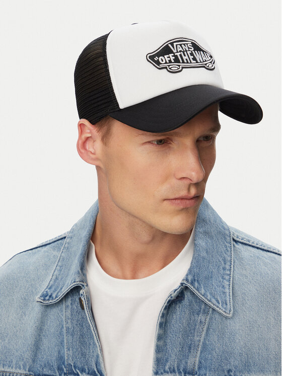 Vans Vans Cepure ar nagu Classic Patch Curved Bill Trucker VN00066XY281 Melns