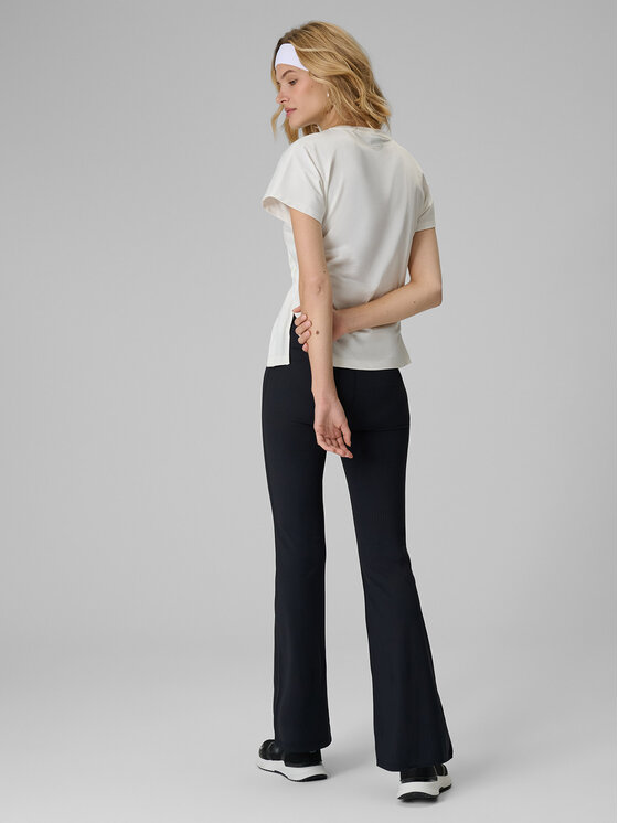 4F 4F Legginsy SPORT OFFICE Czarny Slim Fit