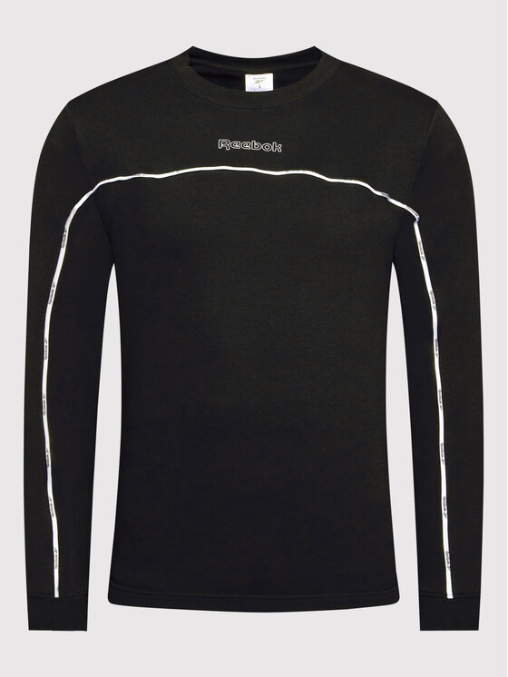 Reebok Reebok Μπλούζα Training Essentials GS9320 Μαύρο Regular Fit