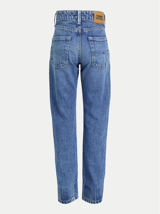 Tommy Hilfiger Tommy Hilfiger Jeans hlače Modern KB0KB08906 Modra Straight Fit