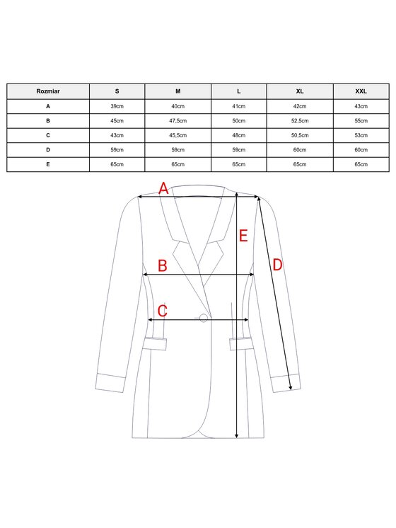 Made of Emotion Made of Emotion Marynarka M459 Czarny Blazer Fit