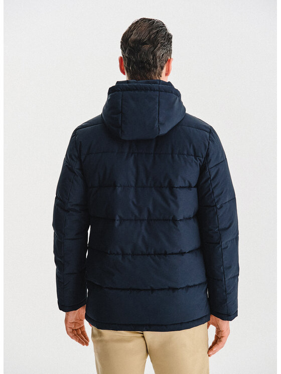 Pako Lorente Pako Lorente Kurtka zimowa P25WN-5X-011 Granatowy Classic Fit
