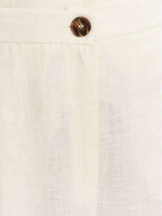 Marella Marella Pantaloni culotte Silvana 2515131022 Écru Regular Fit