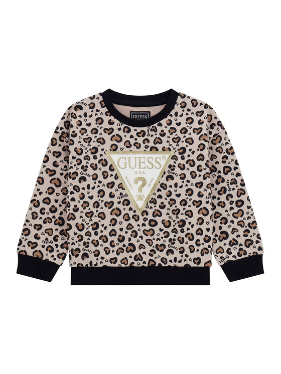 Guess Guess Bluză K5BQ03 KAD74 Bej Relaxed Fit