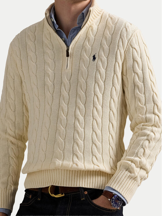 Polo Ralph Lauren Polo Ralph Lauren Svetr 710810841015 Béžová Regular Fit