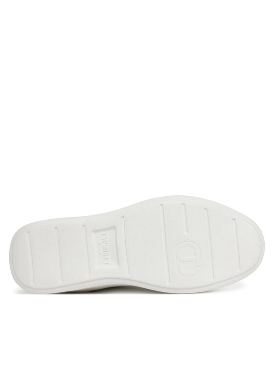 TWINSET TWINSET Sneakersy 251TCP042 Biały