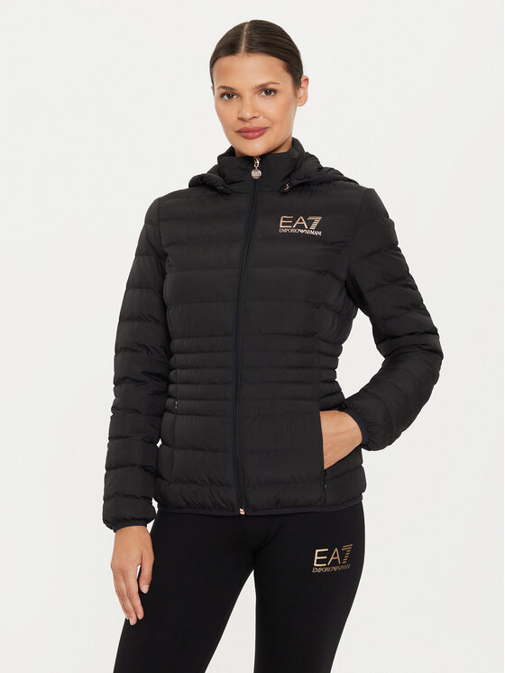 EA7 Emporio Armani Prechodná bunda 8NTB23 TNF8Z 0210 Čierna Regular Fit