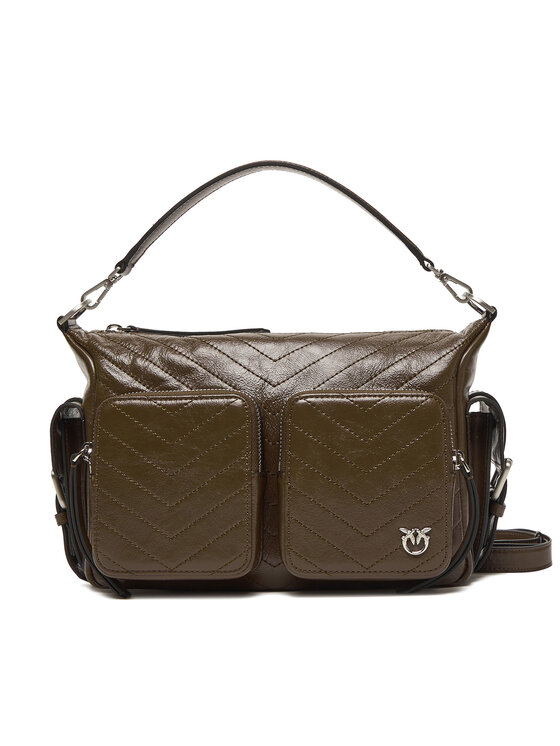 PINKO PINKO Geantă Cargo Camera Bag Al 25-25 PLTT 105110 A2JC Maro
