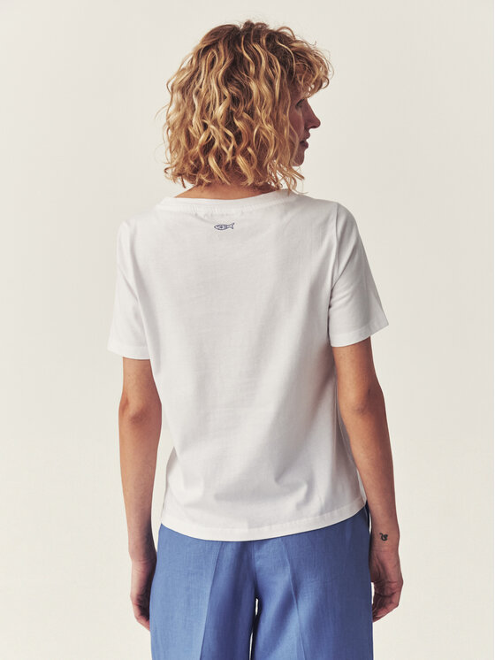 TATUUM TATUUM T-Shirt RAMIRA 1 Biały Classic Fit