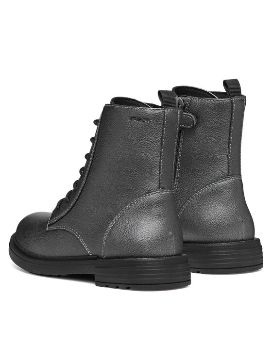 Geox Geox Ботуши Jr Eclair J049QD 000BC C1357 D Сив