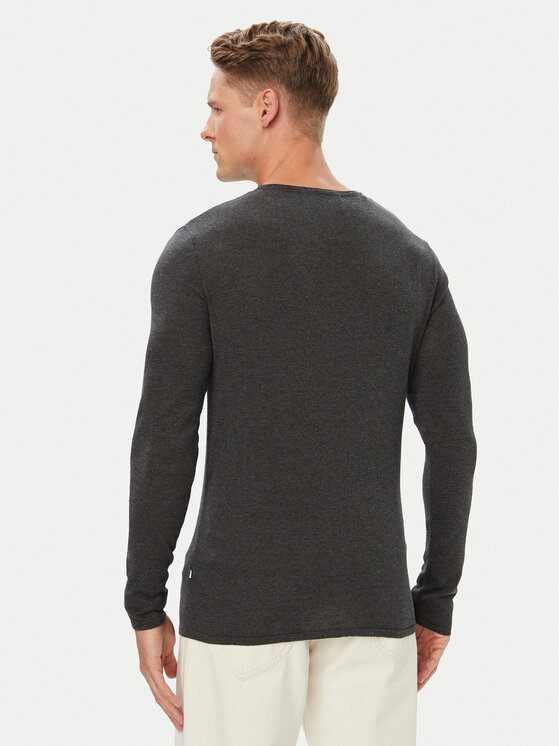 Selected Homme Selected Homme Pullover Rome 16079774 Grau Regular Fit