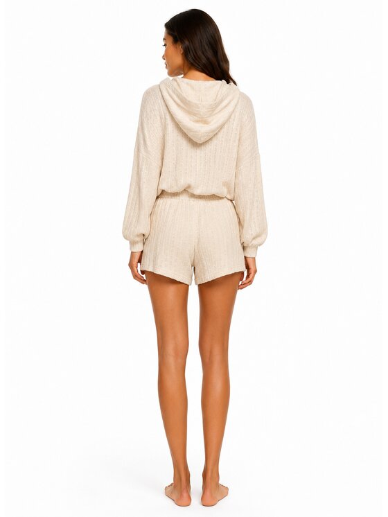 Agatha Studio Agatha Studio Komplet sweter i spodnie materiałowe A26SS-KE-K07 Beżowy Classic Fit