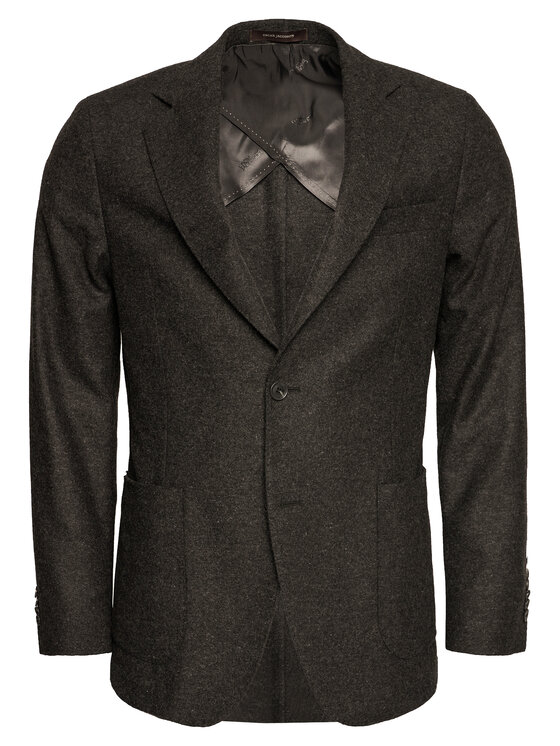 Oscar Jacobson Oscar Jacobson Zakó Egel Patch 3174 5323 Szürke Regular Fit