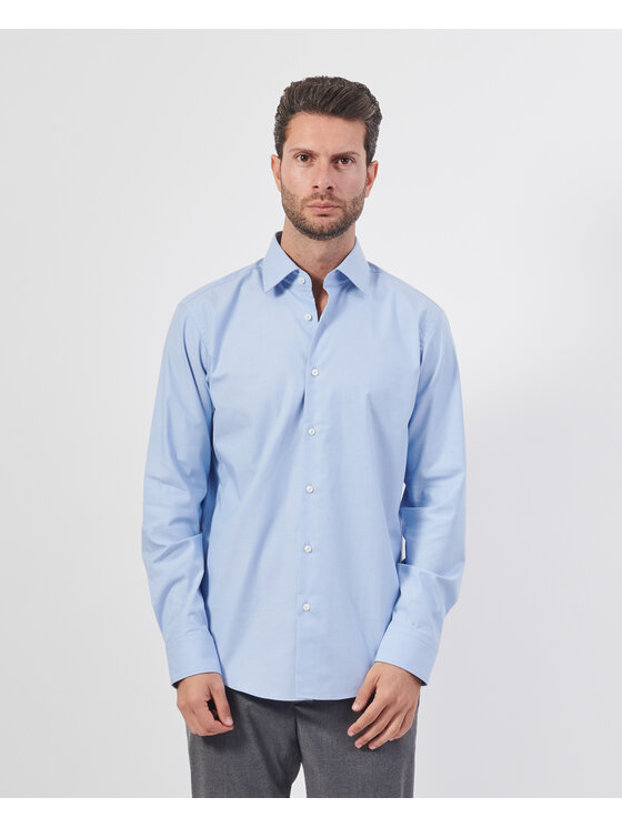 BOSS Boss Camicia 50527242 Blu Regular Fit