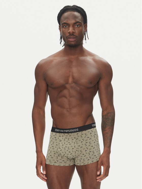 Emporio Armani Underwear Emporio Armani Underwear Σετ μποξεράκια 3 τμχ EM000260 AF10800 MC112 Πράσινο