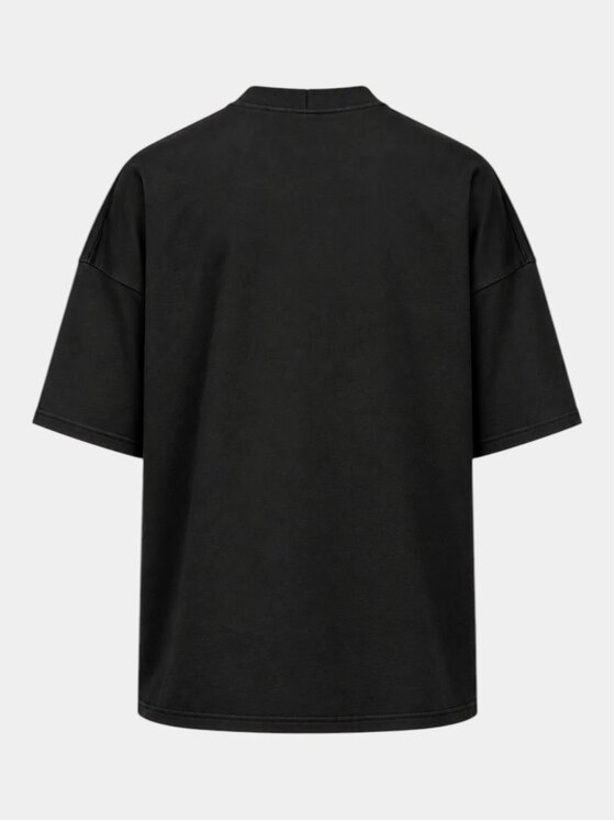 MADE BY SOCIETY MADE BY SOCIETY T-Shirt Zero F Given - T17970 Czarny Basic Fit