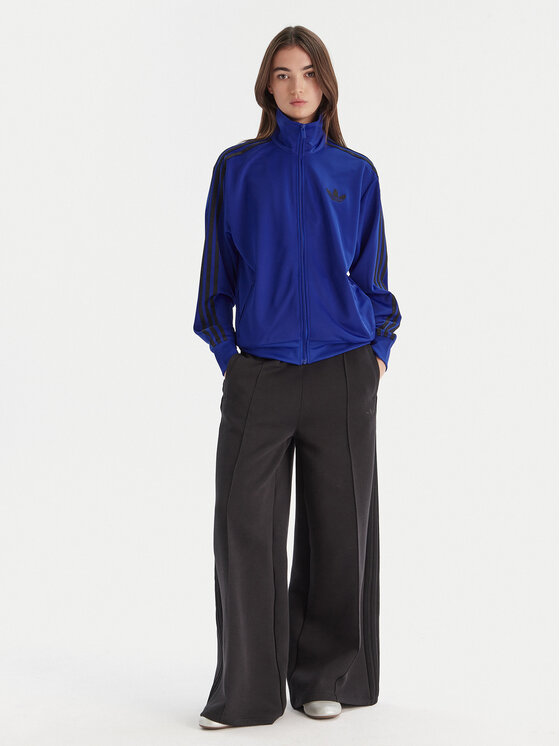 adidas adidas Bluza adicolor Classic Firebird JX6462 Niebieski Loose Fit