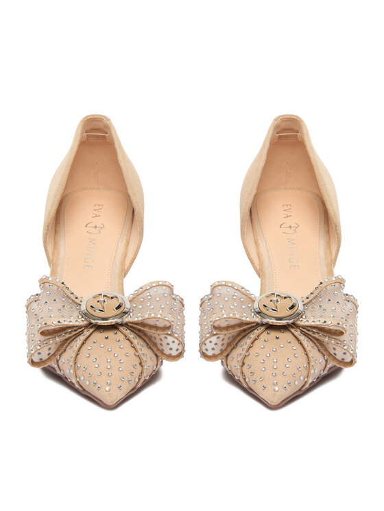 Eva Minge Eva Minge High Heels EO-AVA-78096-202 Beige