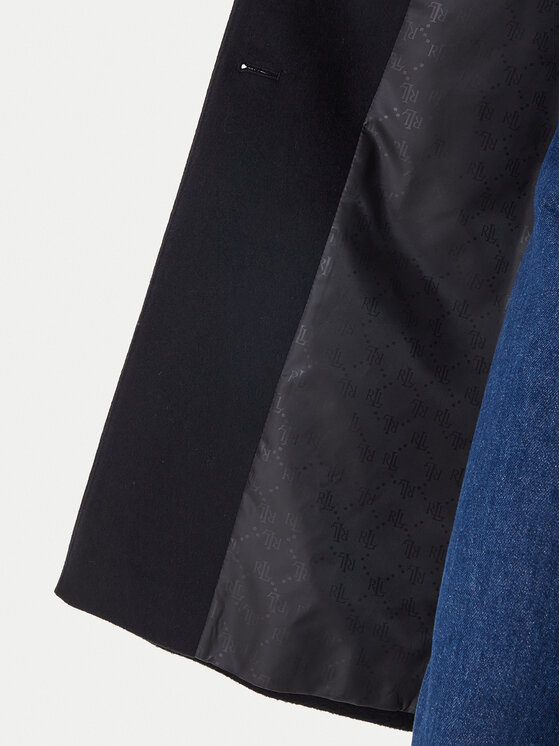 LAUREN RALPH LAUREN LAUREN RALPH LAUREN Vilnas mētelis 297P04140001 Melns Regular Fit