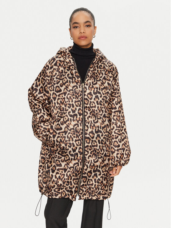 ViCOLO ViCOLO Kevad-sügis jope TS0239 Pruun Regular Fit
