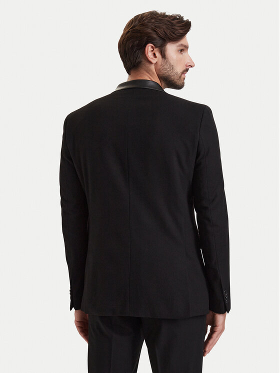 KARL LAGERFELD KARL LAGERFELD Піджак 155245 564010 Чорний Slim Fit
