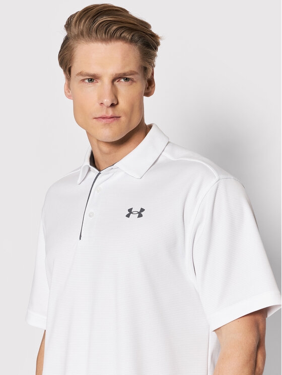 Under Armour Under Armour Polo UA Tech 1290140 Biały Regular Fit