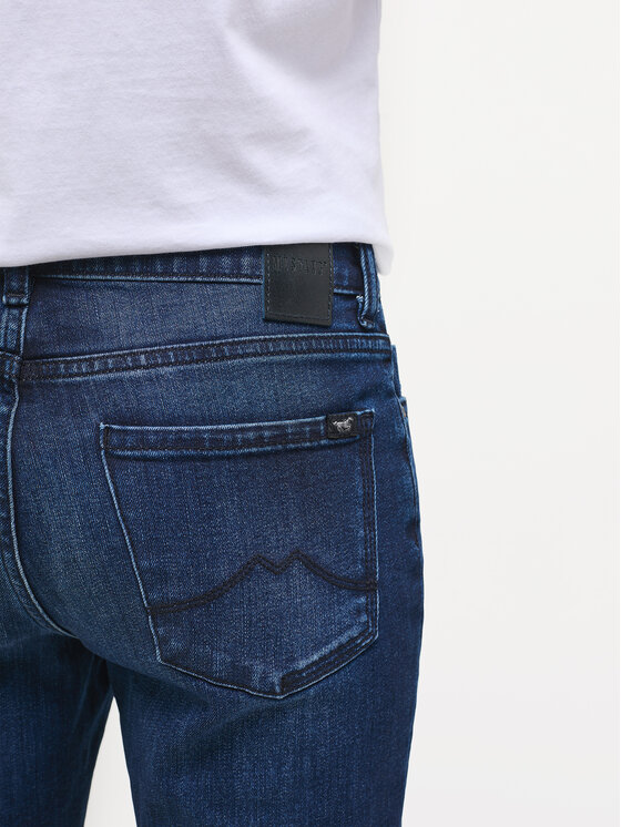 Mustang Mustang Jeansy Crosby 1013587 Niebieski Slim Fit