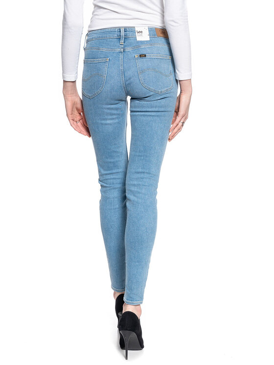 Lee Lee Jeansy SCARLETT Niebieski Skinny Fit