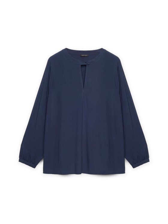 Fiorella Rubino Fiorella Rubino Blusa 2816T002333N034 Blu A-Line Fit