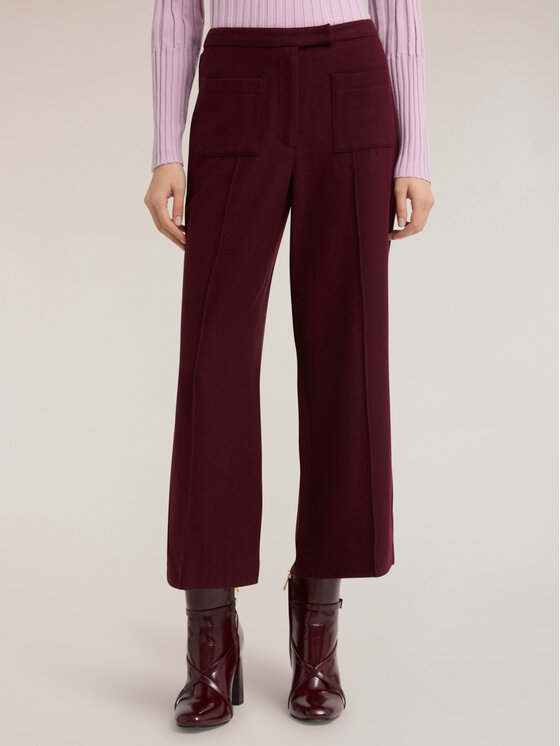 Motivi Motivi Pantaloni di tessuto P055Q004251N036 Bordeaux Over Fit