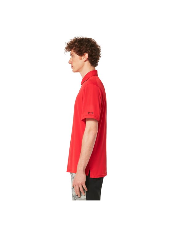 Oakley Oakley T-Shirt FOA404501 Czerwony Regular Fit