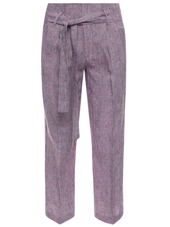 Liu Jo Liu Jo Панталони тип кюлоти FA0211 T4185 Розов Regular Fit