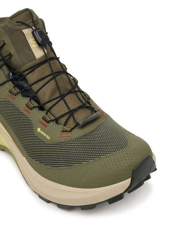 Salomon Salomon Trekkingschuhe Genesis Mid GTX L45409400 Khakifarben