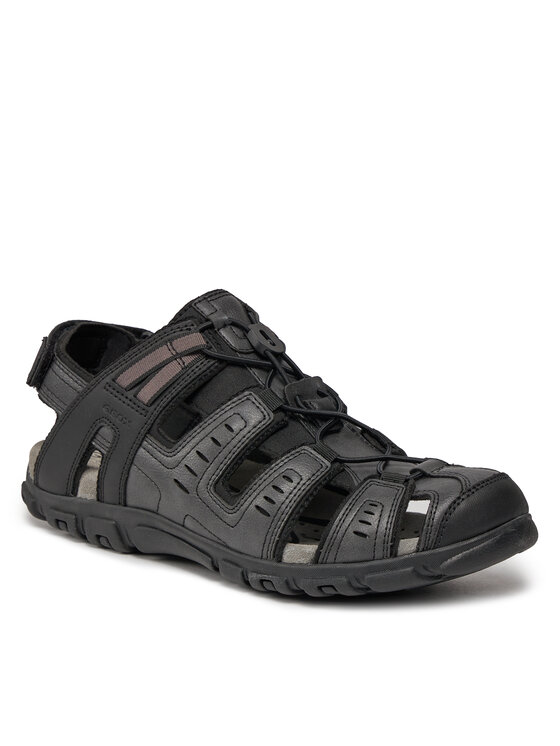Geox Geox Sandale Uomo Sandal Strada U4524C 000ME C9999 Crna