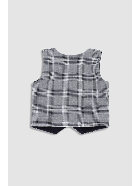 Coccodrillo Coccodrillo Kamizelka WC3178202EBB-015 Szary Regular Fit