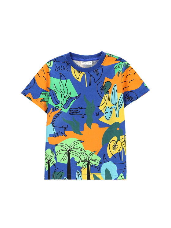 Coccodrillo Coccodrillo T-Shirt WC5143206TBK Barevná Regular Fit