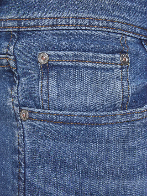 Jack & Jones Jack & Jones Jeansy Glenn 12157416 Modrá Slim Fit