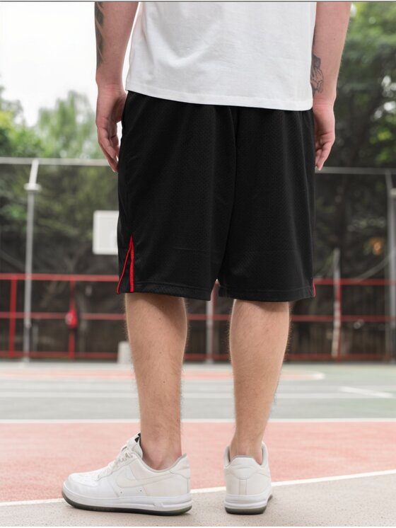 Jigga Wear Jigga Wear Szorty sportowe Basketball Koszykówka S Czarny Regular Fit