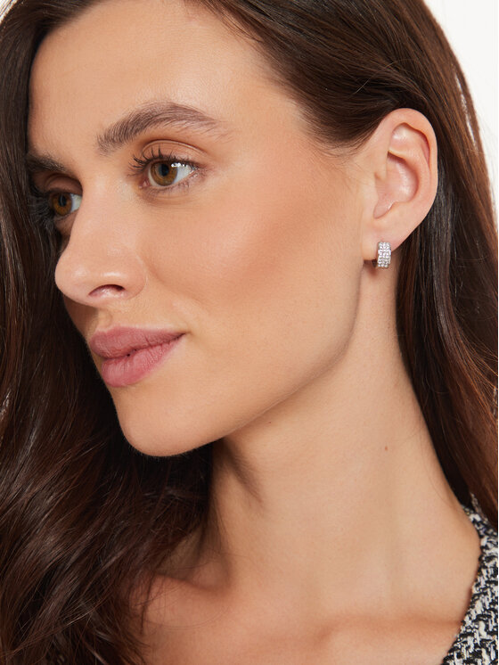 Guess Guess Kõrvarõngad JUBE04 583JW Hõbedane