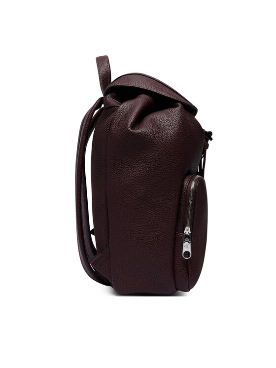Calvin Klein Calvin Klein Rucksack Weebbing Strap Flap Backpack LV04F3645G Dunkelrot