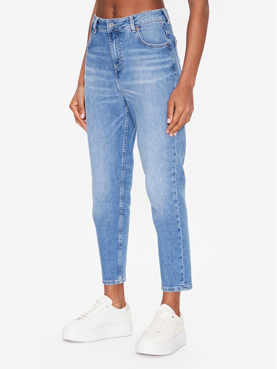 Mustang Mustang Jeansy Charlotte 1013598 Modrá Tapered Fit