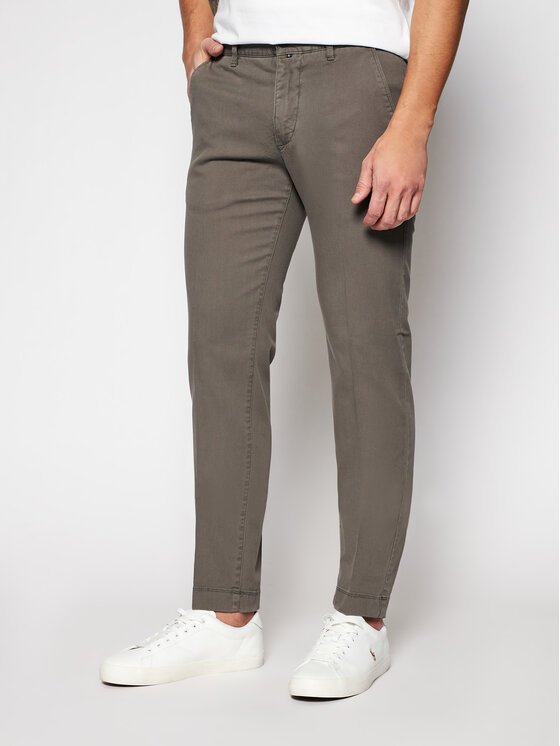 Marc O'Polo Marc O'Polo Pantaloni chino B21 0108 10064 Gri Tapered Fit