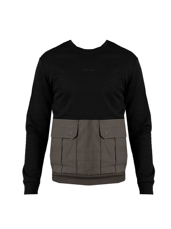Antony Morato Antony Morato Μπλούζα MMFL00736-FA150080 Μαύρο Regular Fit